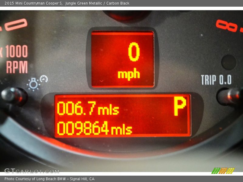 Jungle Green Metallic / Carbon Black 2015 Mini Countryman Cooper S