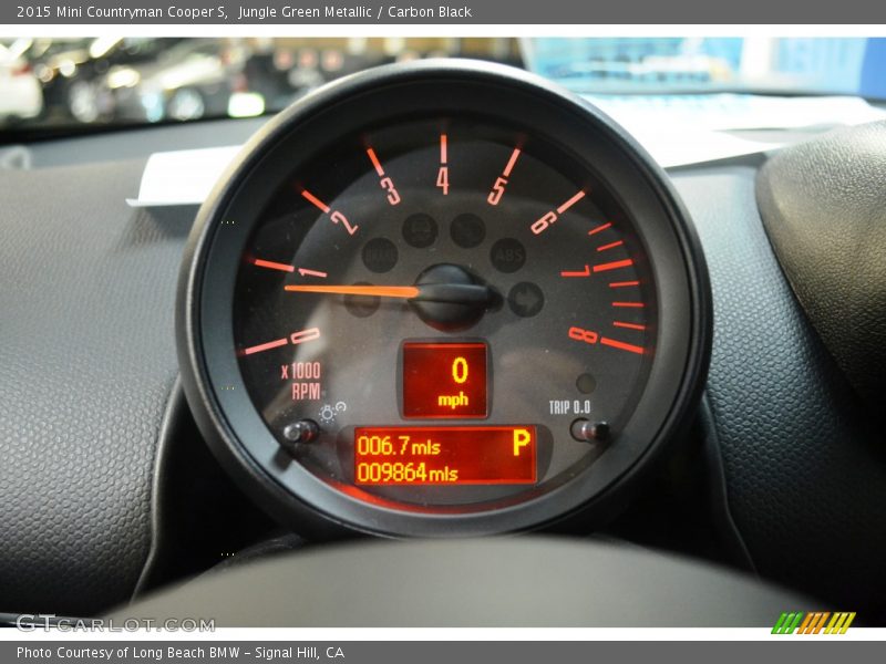 Jungle Green Metallic / Carbon Black 2015 Mini Countryman Cooper S