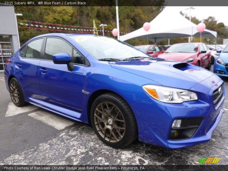 Front 3/4 View of 2015 WRX 