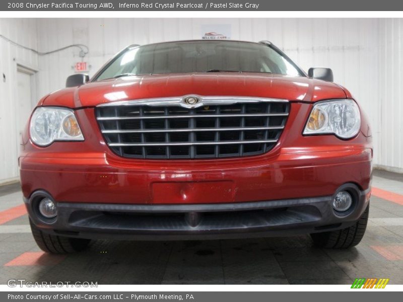 Inferno Red Crystal Pearlcoat / Pastel Slate Gray 2008 Chrysler Pacifica Touring AWD
