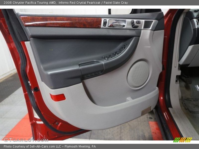 Inferno Red Crystal Pearlcoat / Pastel Slate Gray 2008 Chrysler Pacifica Touring AWD