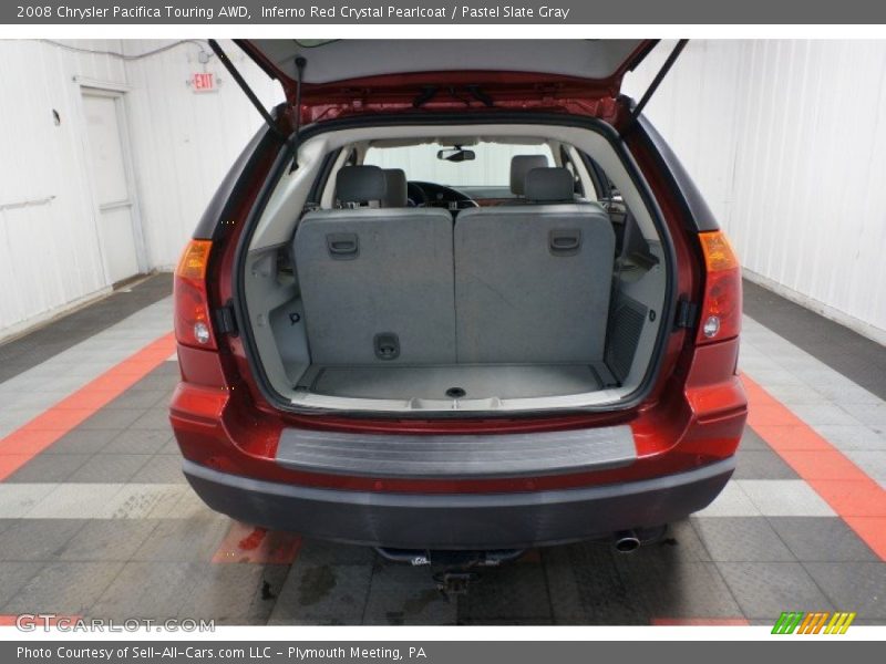 Inferno Red Crystal Pearlcoat / Pastel Slate Gray 2008 Chrysler Pacifica Touring AWD