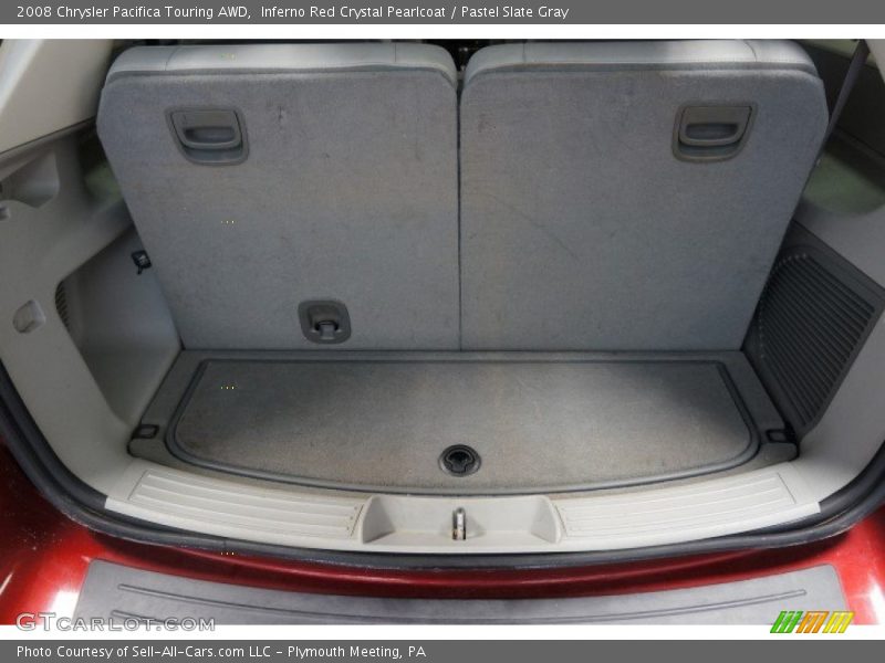 Inferno Red Crystal Pearlcoat / Pastel Slate Gray 2008 Chrysler Pacifica Touring AWD