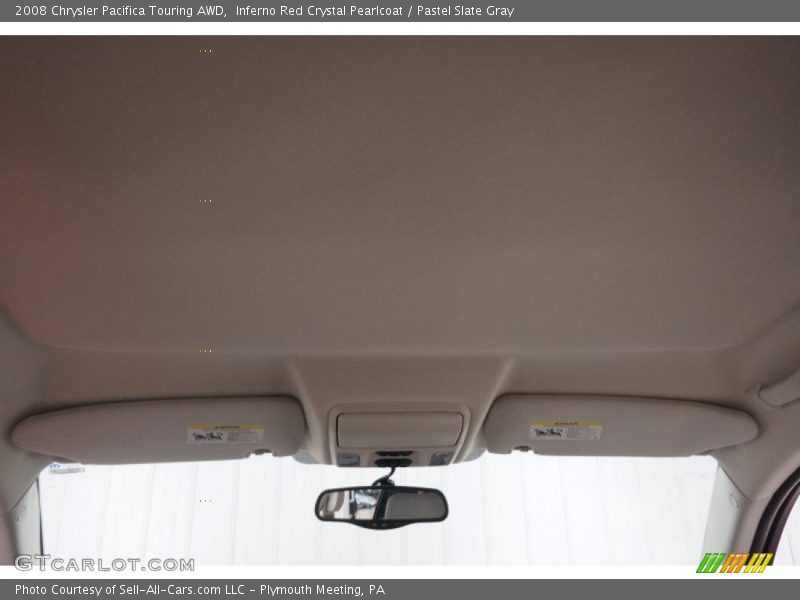 Inferno Red Crystal Pearlcoat / Pastel Slate Gray 2008 Chrysler Pacifica Touring AWD