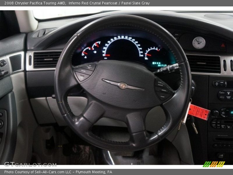 Inferno Red Crystal Pearlcoat / Pastel Slate Gray 2008 Chrysler Pacifica Touring AWD