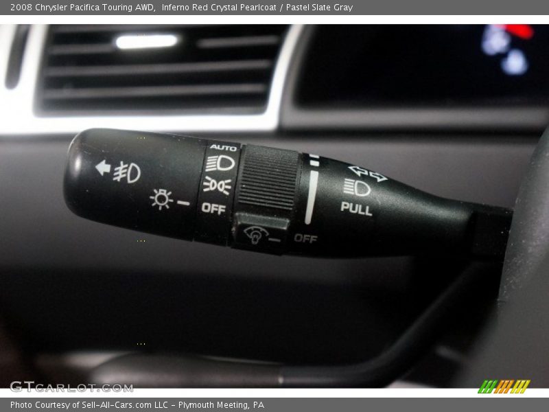 Inferno Red Crystal Pearlcoat / Pastel Slate Gray 2008 Chrysler Pacifica Touring AWD