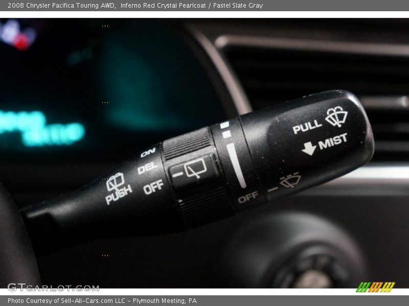 Inferno Red Crystal Pearlcoat / Pastel Slate Gray 2008 Chrysler Pacifica Touring AWD