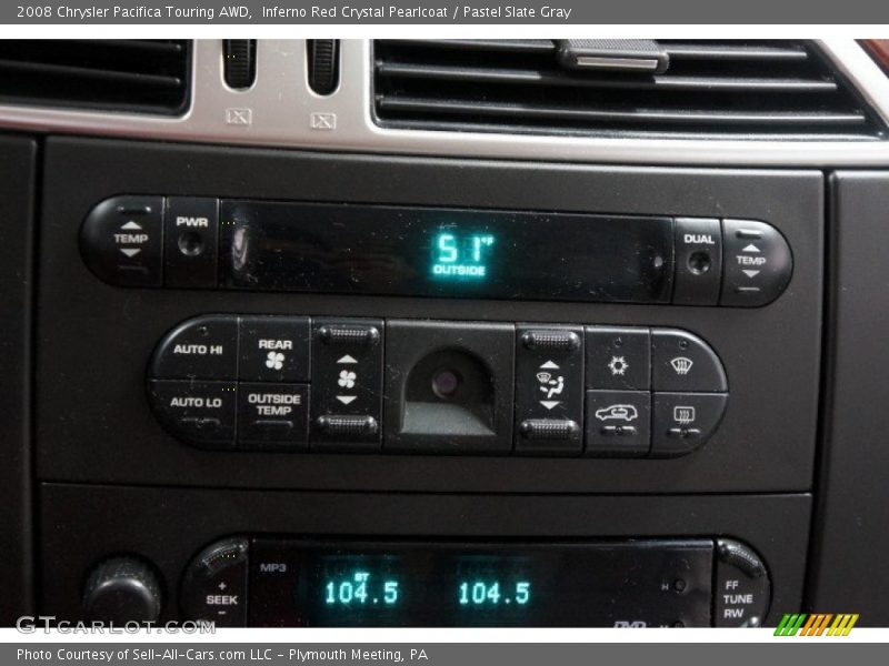 Inferno Red Crystal Pearlcoat / Pastel Slate Gray 2008 Chrysler Pacifica Touring AWD