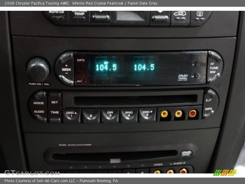 Inferno Red Crystal Pearlcoat / Pastel Slate Gray 2008 Chrysler Pacifica Touring AWD
