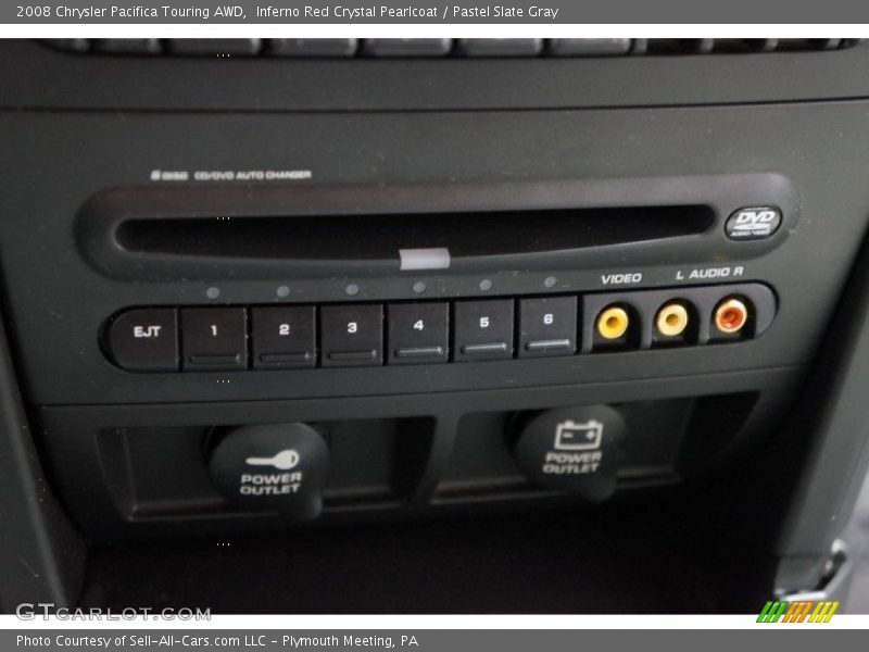 Inferno Red Crystal Pearlcoat / Pastel Slate Gray 2008 Chrysler Pacifica Touring AWD