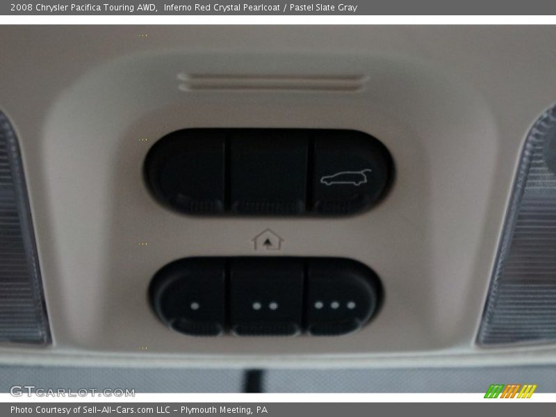 Inferno Red Crystal Pearlcoat / Pastel Slate Gray 2008 Chrysler Pacifica Touring AWD