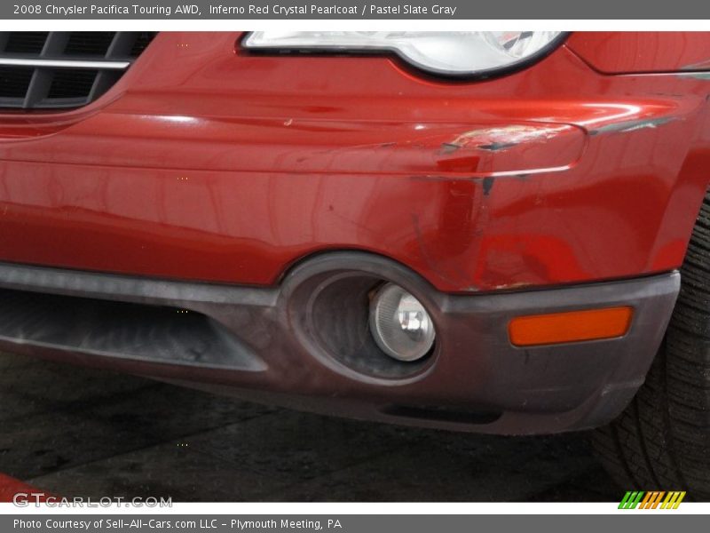 Inferno Red Crystal Pearlcoat / Pastel Slate Gray 2008 Chrysler Pacifica Touring AWD