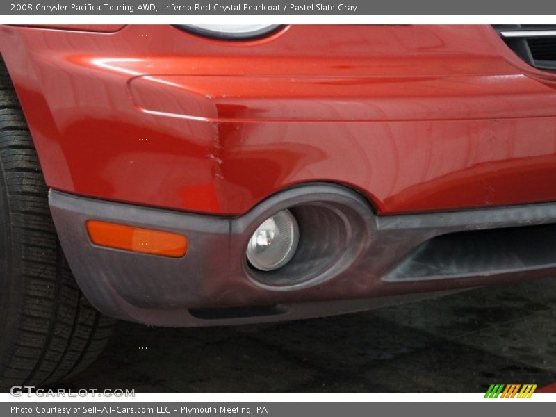 Inferno Red Crystal Pearlcoat / Pastel Slate Gray 2008 Chrysler Pacifica Touring AWD