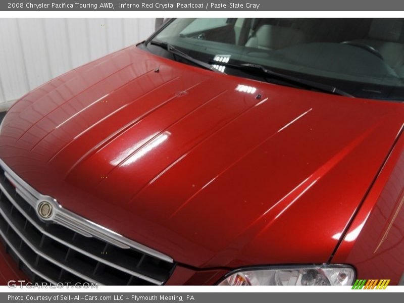 Inferno Red Crystal Pearlcoat / Pastel Slate Gray 2008 Chrysler Pacifica Touring AWD