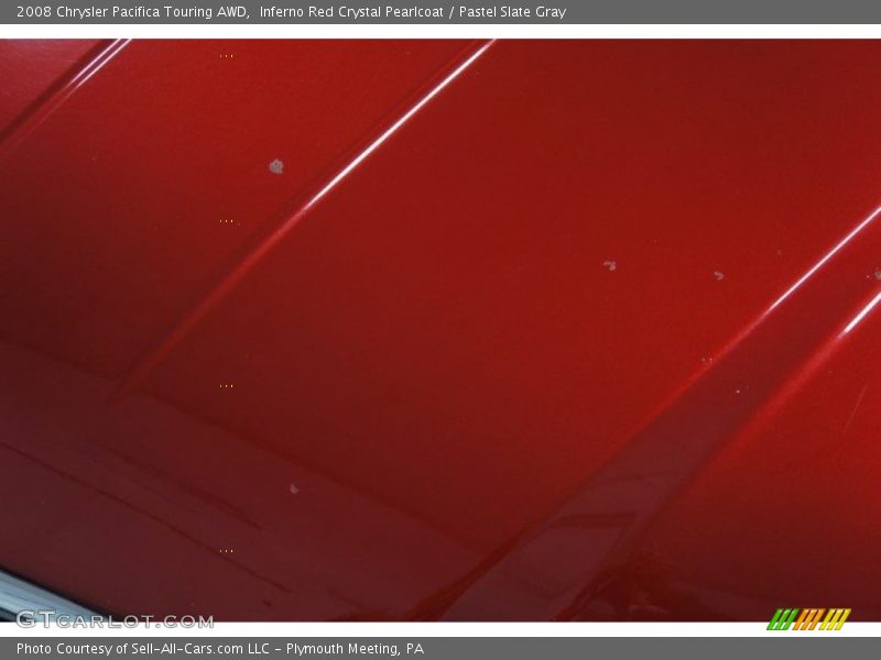 Inferno Red Crystal Pearlcoat / Pastel Slate Gray 2008 Chrysler Pacifica Touring AWD