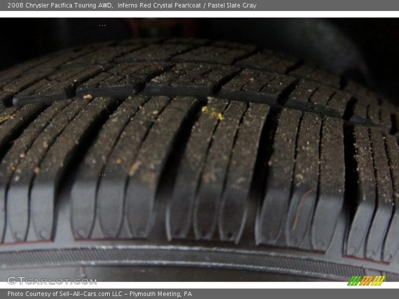Inferno Red Crystal Pearlcoat / Pastel Slate Gray 2008 Chrysler Pacifica Touring AWD