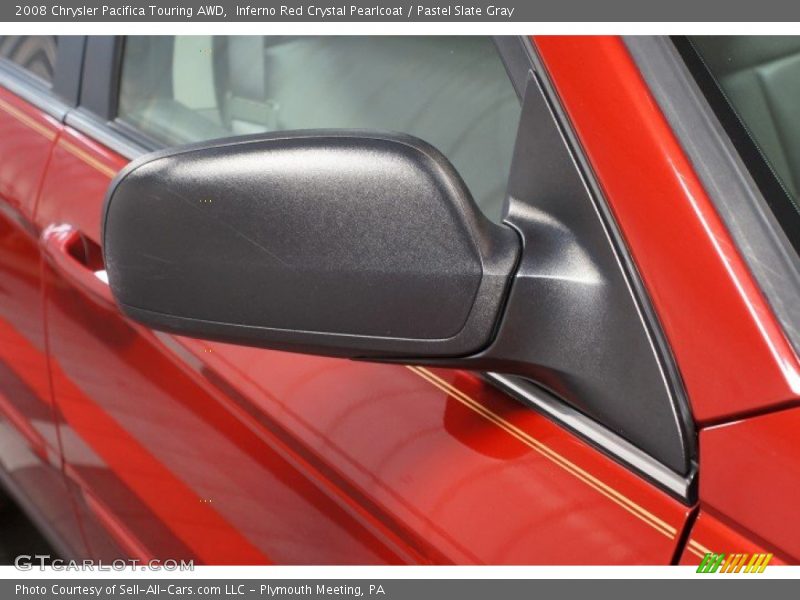 Inferno Red Crystal Pearlcoat / Pastel Slate Gray 2008 Chrysler Pacifica Touring AWD