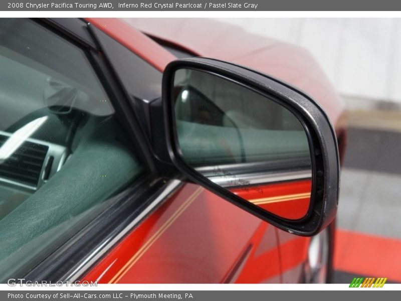 Inferno Red Crystal Pearlcoat / Pastel Slate Gray 2008 Chrysler Pacifica Touring AWD
