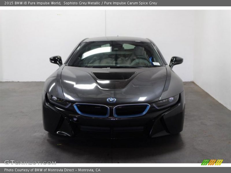 Sophisto Grey Metallic / Pure Impulse Carum Spice Grey 2015 BMW i8 Pure Impulse World