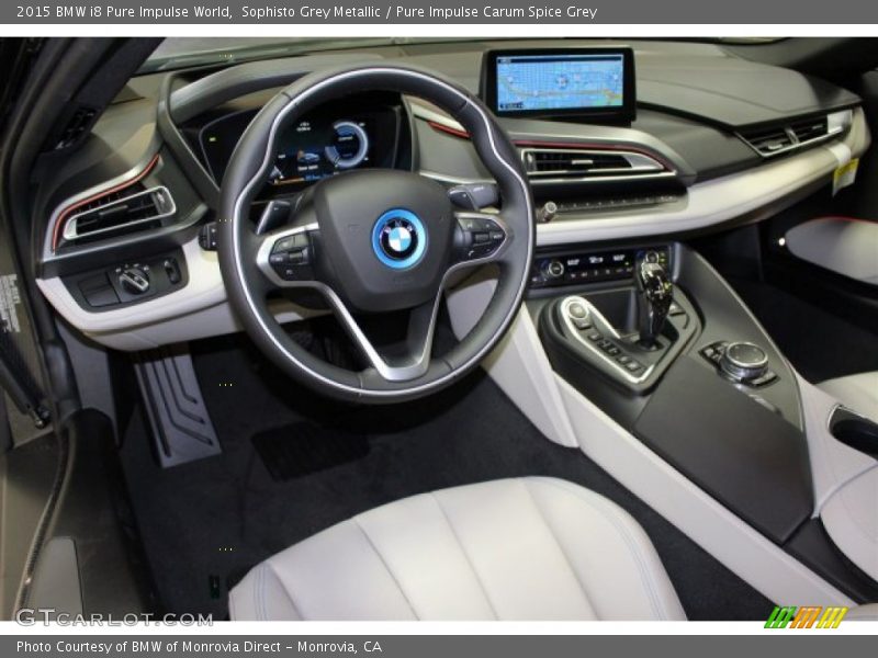 Pure Impulse Carum Spice Grey Interior - 2015 i8 Pure Impulse World 