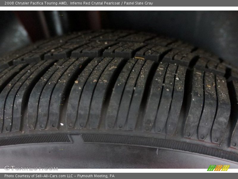 Inferno Red Crystal Pearlcoat / Pastel Slate Gray 2008 Chrysler Pacifica Touring AWD