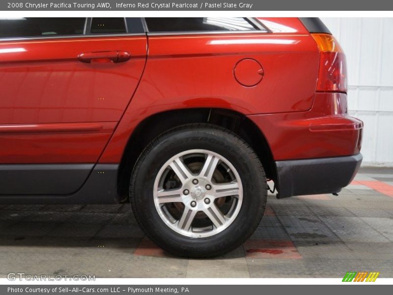 Inferno Red Crystal Pearlcoat / Pastel Slate Gray 2008 Chrysler Pacifica Touring AWD