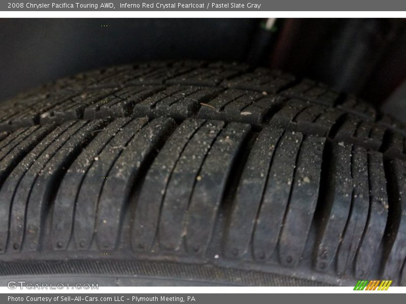 Inferno Red Crystal Pearlcoat / Pastel Slate Gray 2008 Chrysler Pacifica Touring AWD