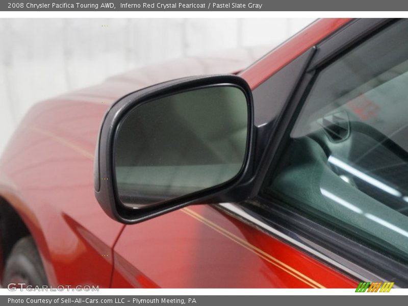 Inferno Red Crystal Pearlcoat / Pastel Slate Gray 2008 Chrysler Pacifica Touring AWD