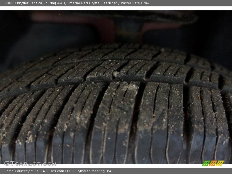 Inferno Red Crystal Pearlcoat / Pastel Slate Gray 2008 Chrysler Pacifica Touring AWD
