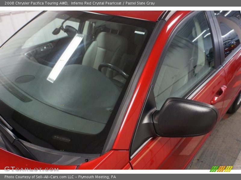 Inferno Red Crystal Pearlcoat / Pastel Slate Gray 2008 Chrysler Pacifica Touring AWD