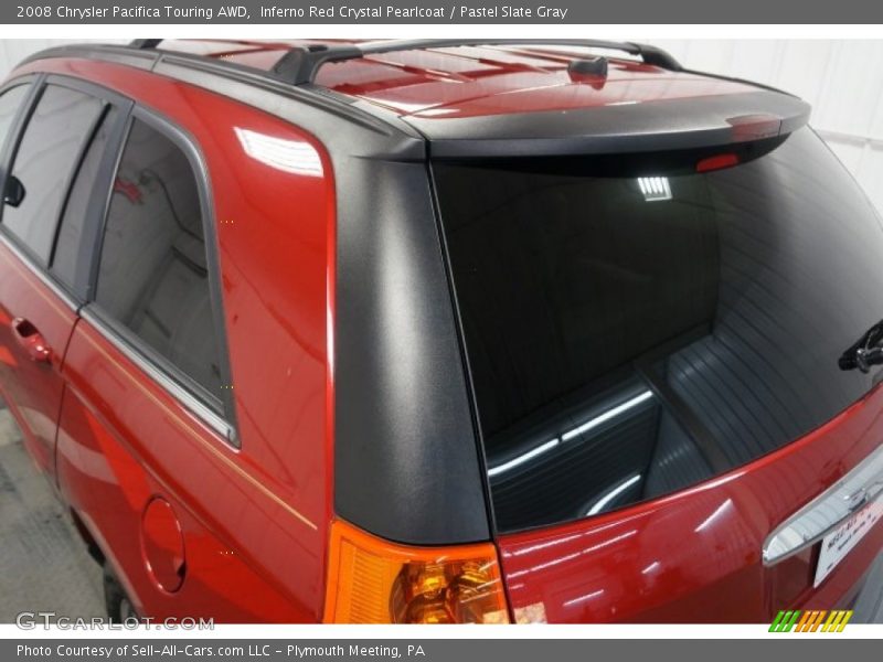 Inferno Red Crystal Pearlcoat / Pastel Slate Gray 2008 Chrysler Pacifica Touring AWD