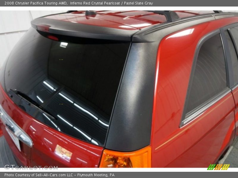 Inferno Red Crystal Pearlcoat / Pastel Slate Gray 2008 Chrysler Pacifica Touring AWD