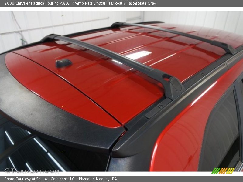 Inferno Red Crystal Pearlcoat / Pastel Slate Gray 2008 Chrysler Pacifica Touring AWD