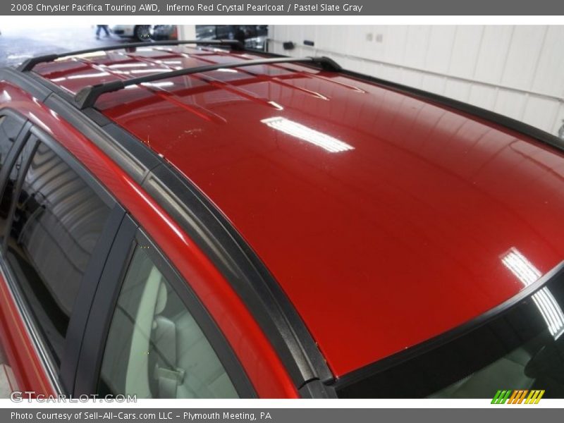 Inferno Red Crystal Pearlcoat / Pastel Slate Gray 2008 Chrysler Pacifica Touring AWD