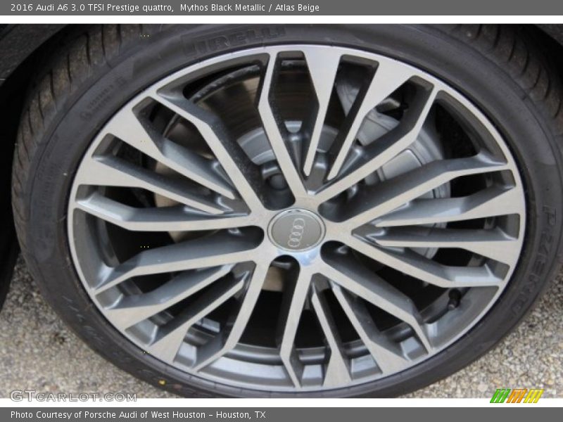 Mythos Black Metallic / Atlas Beige 2016 Audi A6 3.0 TFSI Prestige quattro