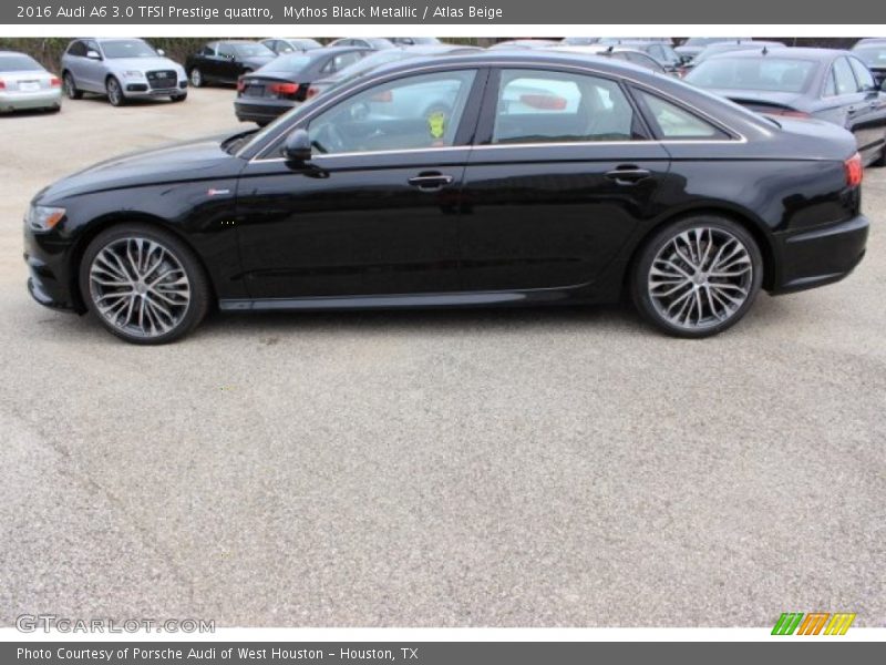 Mythos Black Metallic / Atlas Beige 2016 Audi A6 3.0 TFSI Prestige quattro