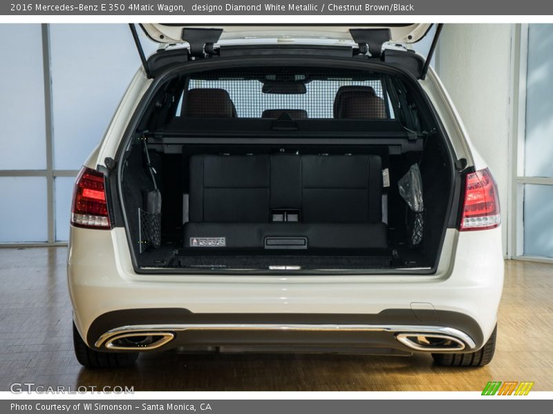 designo Diamond White Metallic / Chestnut Brown/Black 2016 Mercedes-Benz E 350 4Matic Wagon