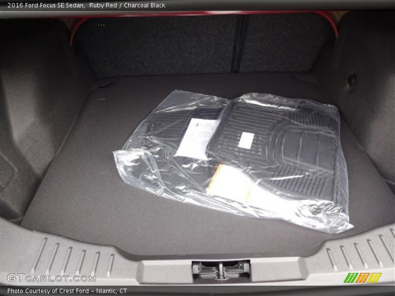 Ruby Red / Charcoal Black 2016 Ford Focus SE Sedan