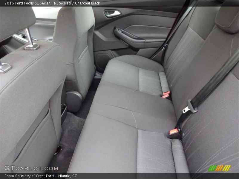 Rear Seat of 2016 Focus SE Sedan