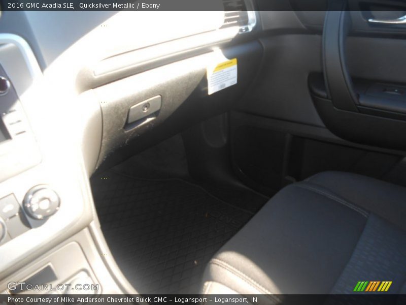 Quicksilver Metallic / Ebony 2016 GMC Acadia SLE
