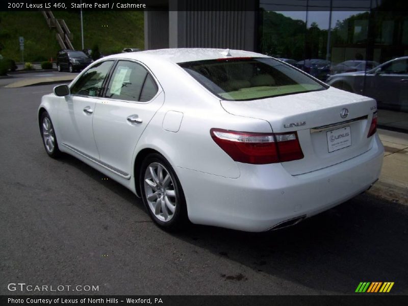 Starfire Pearl / Cashmere 2007 Lexus LS 460
