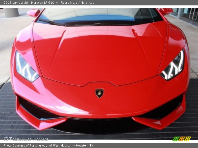 Rosso Mars / Nero Ade 2015 Lamborghini Huracan LP 610-4