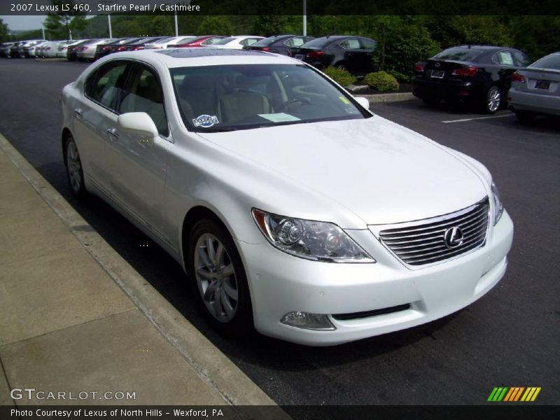 Starfire Pearl / Cashmere 2007 Lexus LS 460