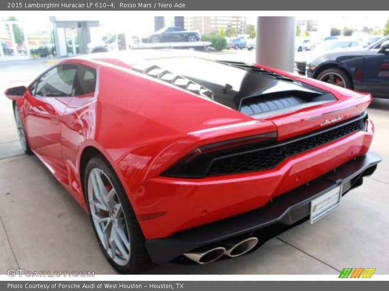  2015 Huracan LP 610-4 Rosso Mars