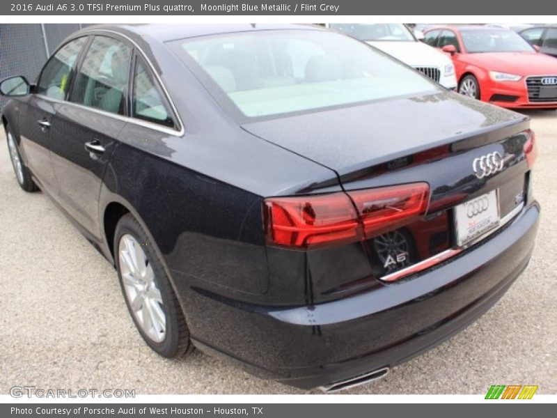 Moonlight Blue Metallic / Flint Grey 2016 Audi A6 3.0 TFSI Premium Plus quattro