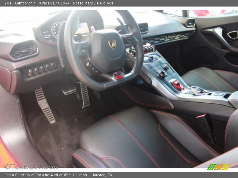 Nero Ade Interior - 2015 Huracan LP 610-4 