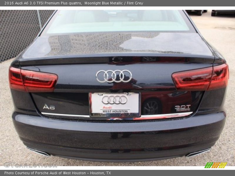 Moonlight Blue Metallic / Flint Grey 2016 Audi A6 3.0 TFSI Premium Plus quattro