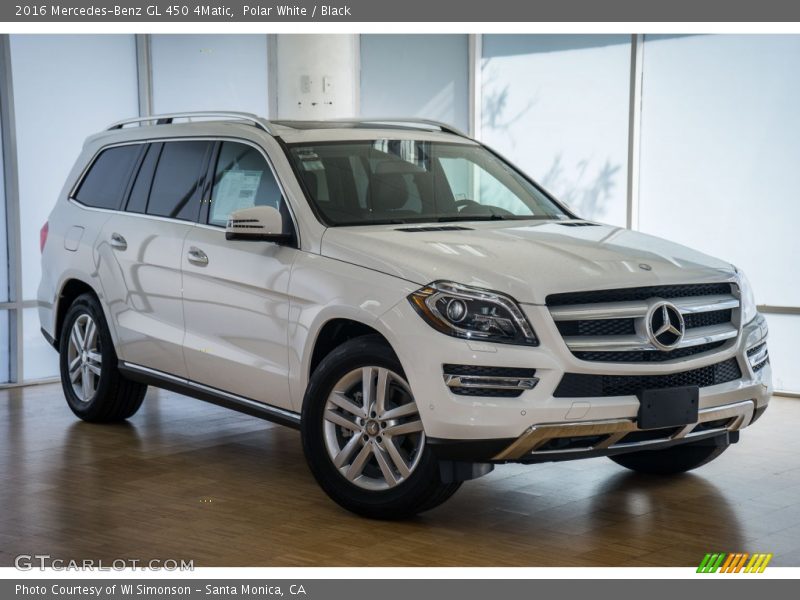 Polar White / Black 2016 Mercedes-Benz GL 450 4Matic