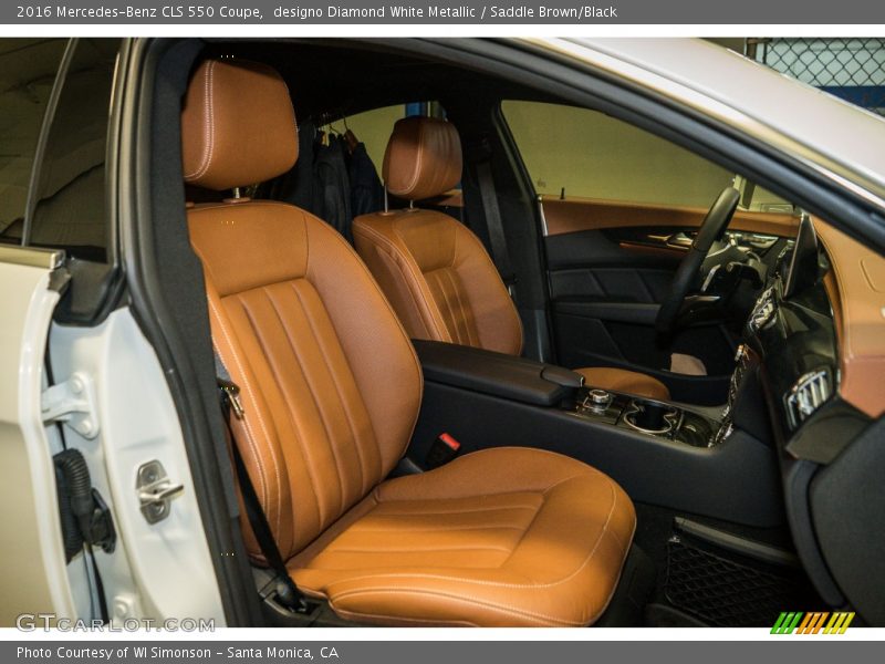  2016 CLS 550 Coupe Saddle Brown/Black Interior