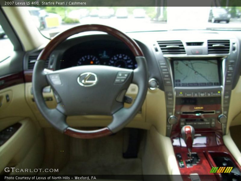 Starfire Pearl / Cashmere 2007 Lexus LS 460